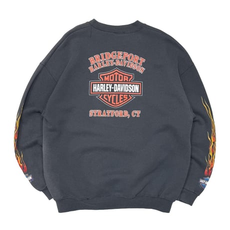 HARLEY DAVIDSON BRIDGEPORT STRATFORD,CT CREWNECK SWEAT XL 7010