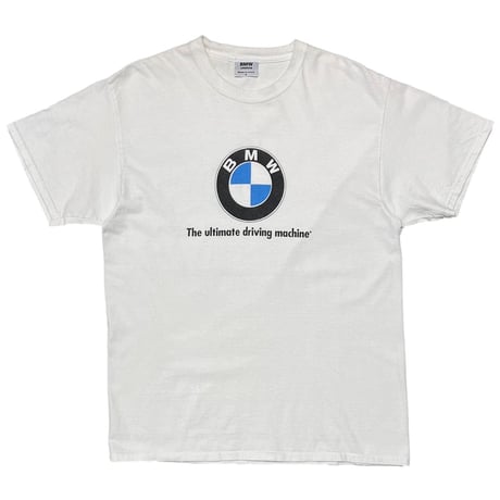 BMW EMBLEM The ultimate driving machine WHITE LARGE 4013