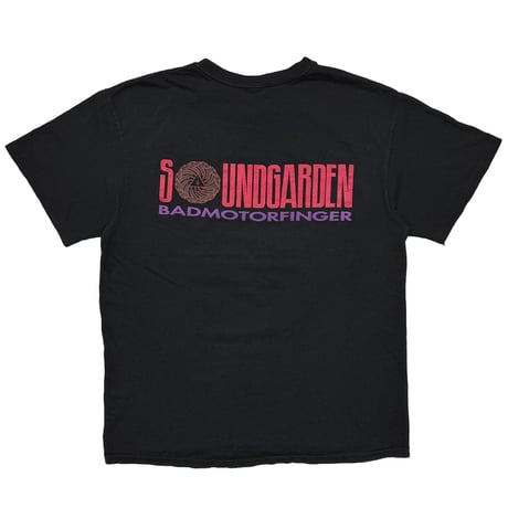SOUNDGARDEN BADMOTOR FINGER HANES LARGE 4899