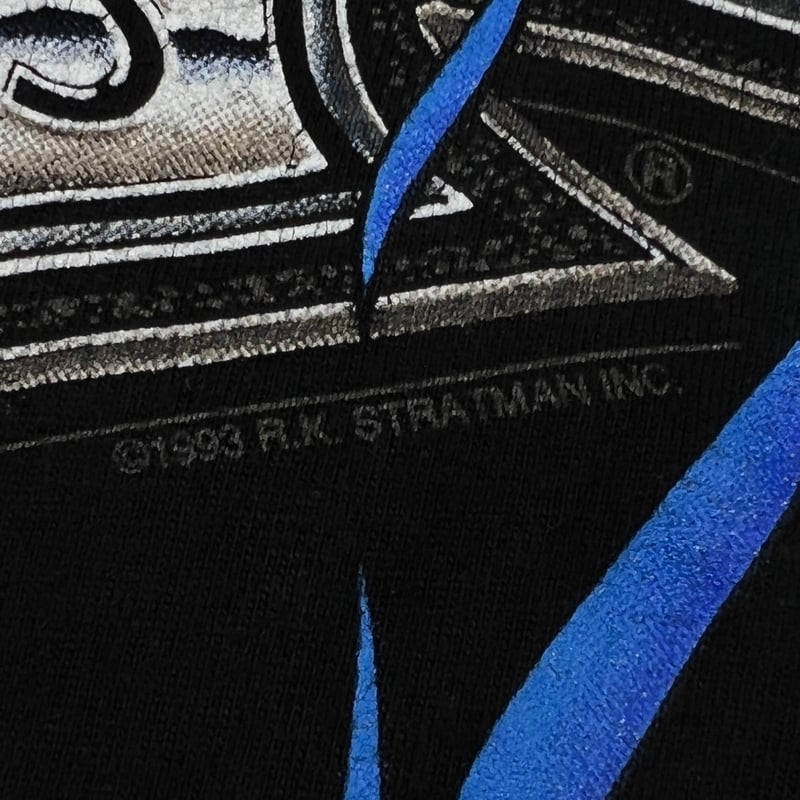 HARLEY DAVIDSON 1993 BLUE FLAME EMBLEM SUPER BI