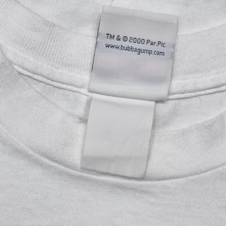 [MORE SALE] FORREST GUMP 1998 BUBBA GUMP SHRIMP CO. HONOLULU WHITE FITS XL 1316
