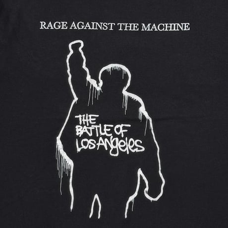 RAGE AGAINST THE MACHINE THE BATTLE OF LOS ANGELES BLACK CHAMP XL 6611