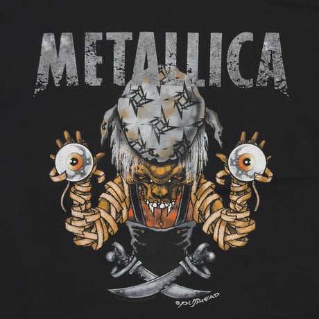 METALLICA PUSHEAD Y2K SKULL ALSTYLE LARGE 3869