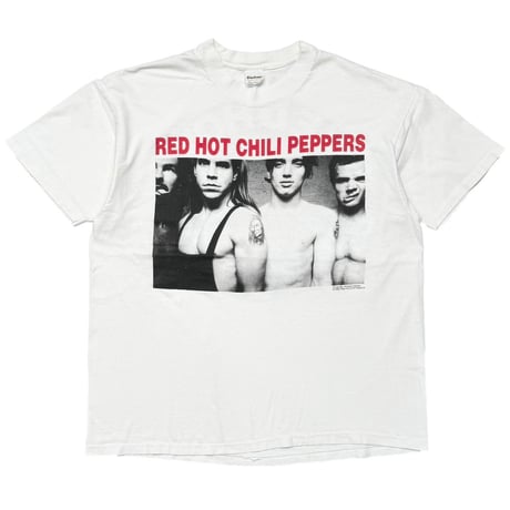 RED HOT CHILI PEPPERS 199O WILLIAM HAMES PORRAIT MEMBER WHITE STEDMAN XL 9091