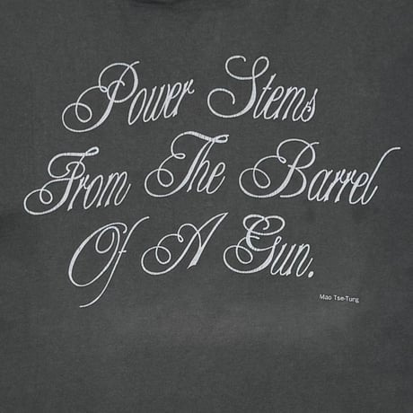 RAGE AGAINST THE MACHINE 毛沢東 POWER STEMS FROM THE BARREL OF A GUN LS ANVIL XL 1726