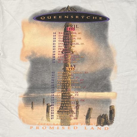 QUEENSRYCHE PROMISED LAND 1995 SOF TEE XL 4301