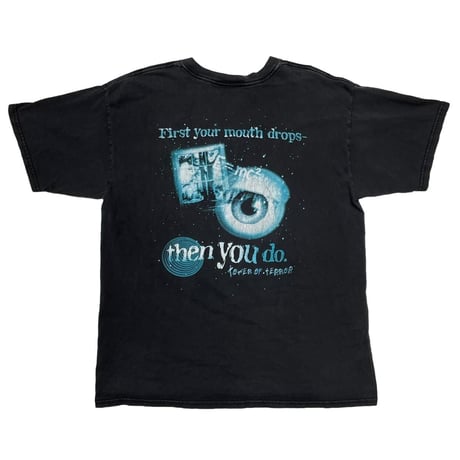 DISNEY VINTAGE THE TWILIGHT ZONE TEE BLACK LARGE 1212