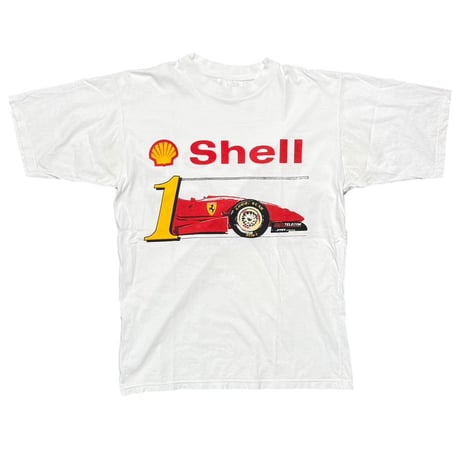 Shell F-1 SPLIT LINK PRINT WHITE FITS LARGE 9721