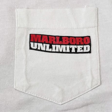 Marlboro 1995 MAP POCKET TEE WHITE XL 2