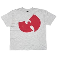 WU-TANG CLAN 1997 RED LOGO ASH GREY POLYGRAM XXL 9164