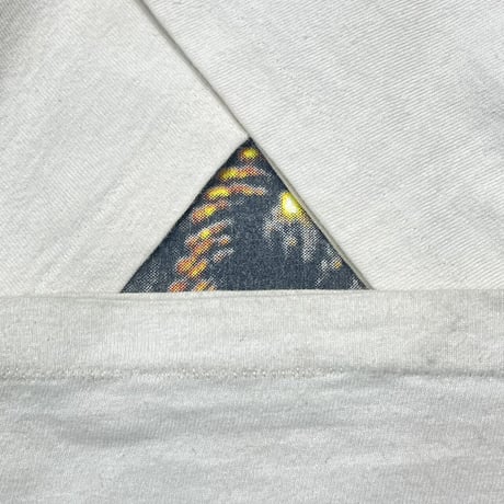 NINE INCH NAILS  DAVID BOWIE TEE CREAM HANES XL 0903