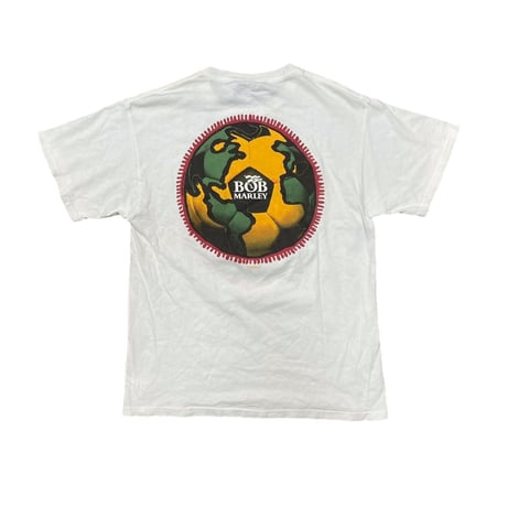 BOB MARLEY 2004 SOCCER TEE ZION LARGE 5380