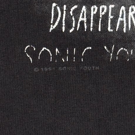 SONIC YOUTH DISAPPEARER HANES XL 6676