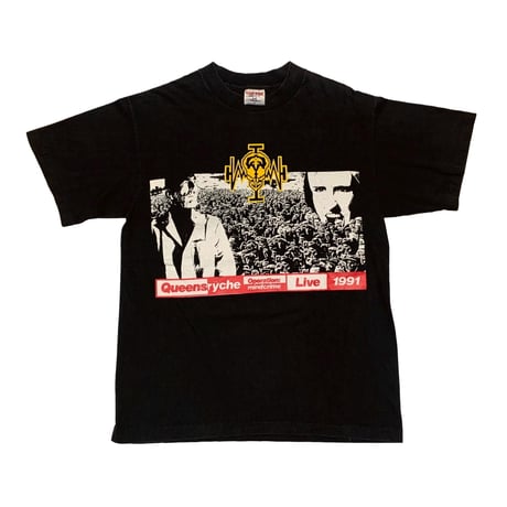 QUEENSRYCHE OPERATION MINDCRIME 1991 LIVE TEE SOF TEE LARGE 4956