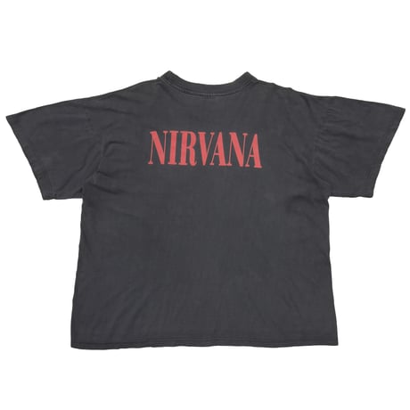 NIRVANA KURT COBAIN MEMORIAL DOLLAR BACK RED TEXT EURO XL 4278