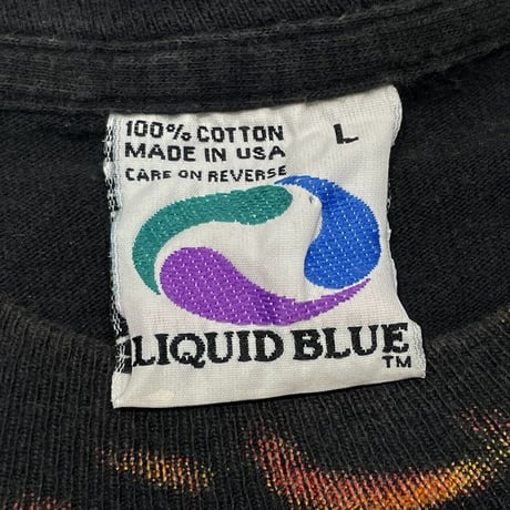 LIQUID BLUE GARGOYLE TEE 1995  LARGE 6536