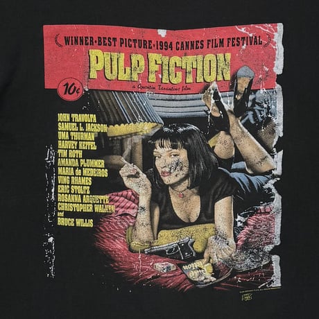 PULP FICTION MOVIE PROMO BACKSTAGE PASS HANES XL 3421