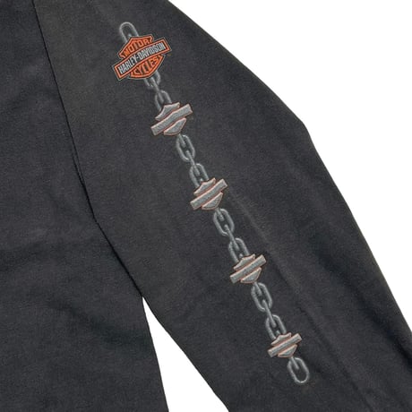 HARLEY DAVIDSON 2001 EMBLEM ARM CHAIN BACK CROSS ROADS LS XL 5034