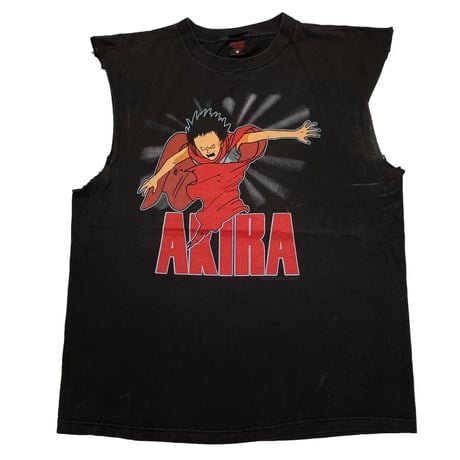 AKIRA 1988 鉄雄 NOSLEEVE BLACK FASHION VICTIM XL 4412