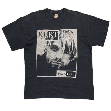 NIRVANA KURT COBAIN 1967-1994 MEMORIAL FACE BOOTLEG SCREEN STARS XL 4965