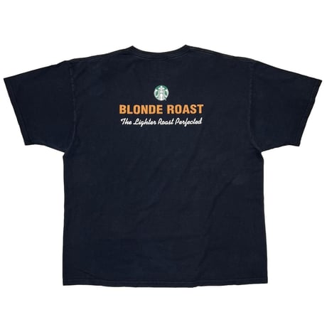 STARBUCKS COFEEE 00s BLONDE ROAST FRUIT OF THE LOOM 2XL 4008