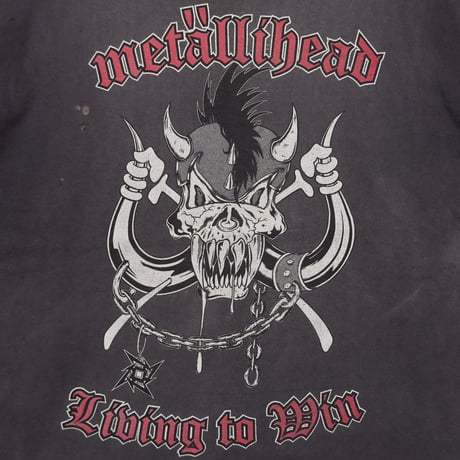 METALLICA x MOTORHEAD LIVING TO WIN 1999 GIANT FITS XL 9048