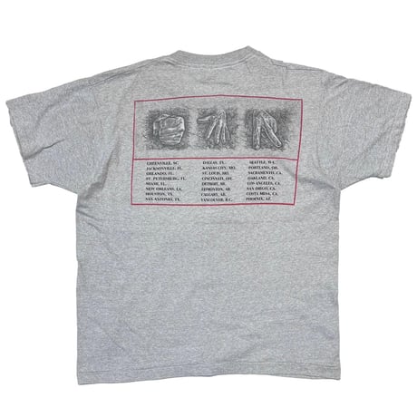RUSH PRESTO TOUR 1990 ASH GREY SCREEN STARS XL 2282