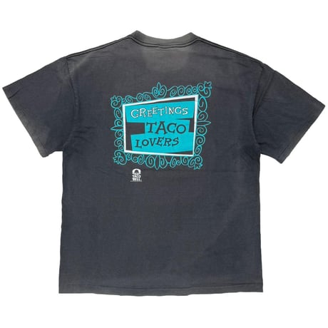 TACO BELL BULLWINKLE GREATINGS BLACK GIANT BY TEEJAYS XL 5445