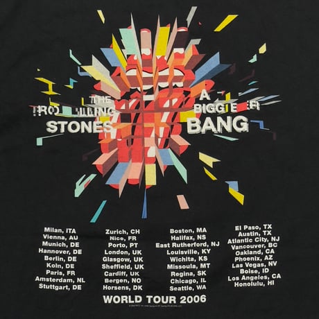 ROLLING STONES LIP & TONGUE A BIGGER BANG ANVIL XL 4487