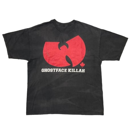 WU-TANG CLAN GHOSTFACE KILLAH RED LOGO TEE FITS XL 6904