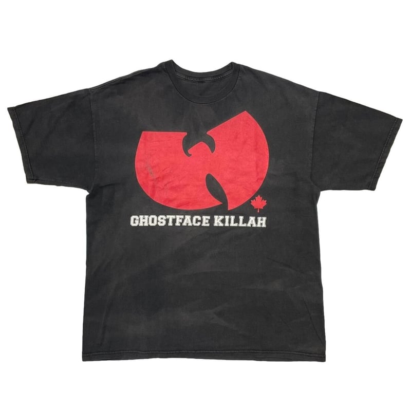 WU-TANG CLAN GHOSTFACE KILLAH RED LOGO TEE FITS