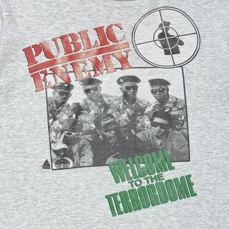 PUBLIC ENEMY	 WELCOME TO THE TERROR DOME ASH GREY LARGE 0207