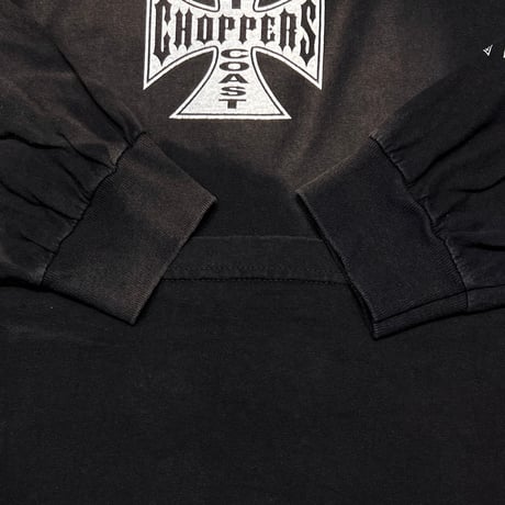 WEST COAST CHOPPERS IRON CROSS LONG BEACH, LA LS TIEDYE FADE ALSTYLE XL 7206