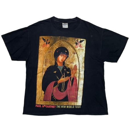 PAUL McCARTNEY THE NEW WORLD TOUR BIKER LIKE AN ICON  BROCKUM XL 8112