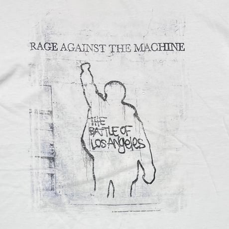 RAGE AGAINST THE MACHINE 1999 BATTLE OF LOS ANGELES ANVIL XL 5934