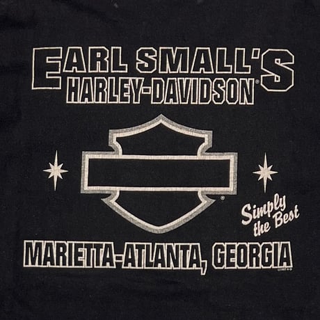 HARLEY DAVIDSON 1996 EMBLEM EARL SMALL'S GEOGIA LARGE 4238