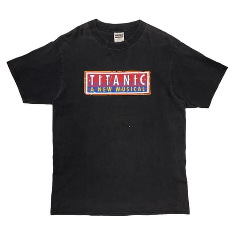 TITANIC A NEW MUSICAL TEE TULTEX LARGE 6455