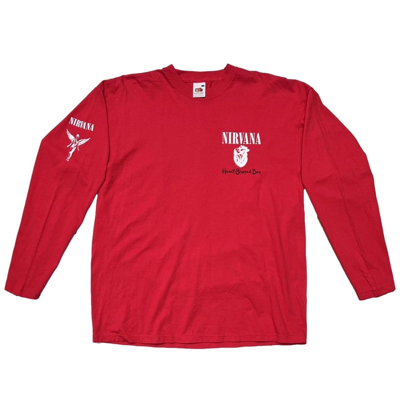 k*g様 Nirvana Heart Shaped Box　ブートレグ　Tシャツ k*g様 Nirvana Heart Shaped Box ブートレグ Tシャツ - メルカリ