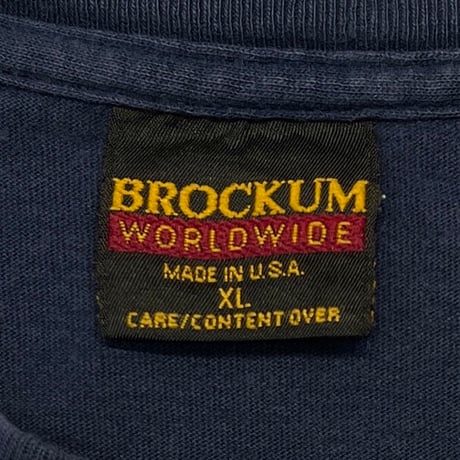 ROLLING STONES 1994 VOODOO LOUNGE MEMBER NAVY BROCKUM XL 4886