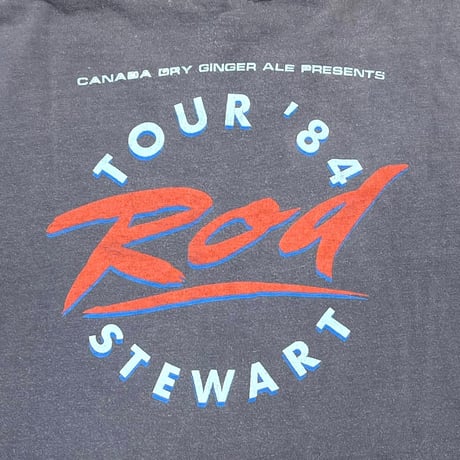 ROD STEWART 1984 CAMOUFLAGE HANES XL 4351