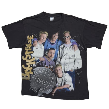 BACKSTREET BOYS RAP DESIGN MEMBER DOUBLESIDE FITS L-XL 1364