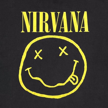 NIRVANA 1992 SMILE GIANT BY TULTEX XL 7135