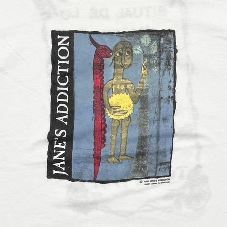 JANE'S ADDICTION 1990 RITUAL DE LO HABITUAL TOUR 1991 WHITE SPRING FORD LARGE 3153