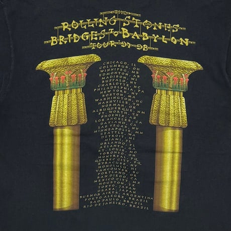 THE ROLLING STONES BRIDGE TO BABYLON METAL TONGUE TOUR 97-98 ANVIL LARGE 7771