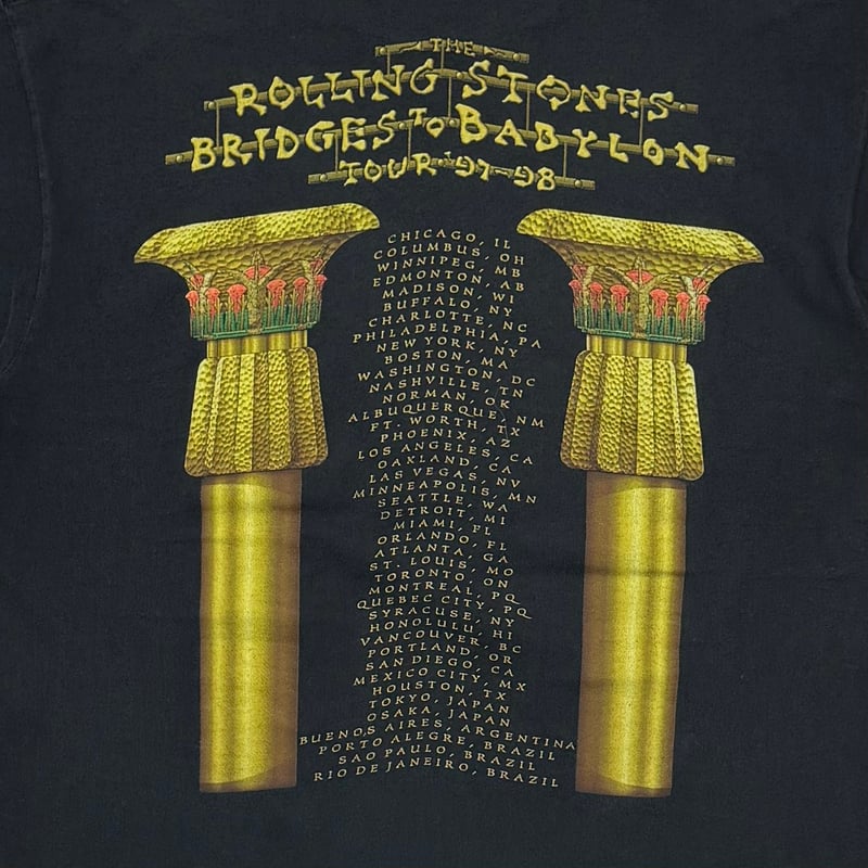 THE ROLLING STONES BRIDGE TO BABYLON METAL TONG