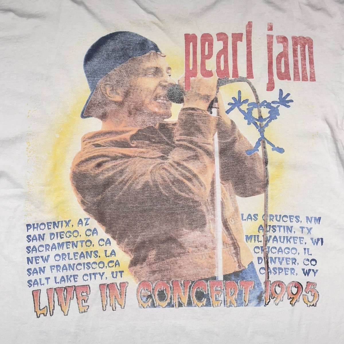 PEARL JAM LIVE IN CONCERT WORLD TOUR 1995 XL 54