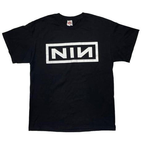NINE INCH NAILS NORTH AMERICAN TOUR WITH SOUNDGARDEN BOX LOGO ALSTYLE LARGE 0633