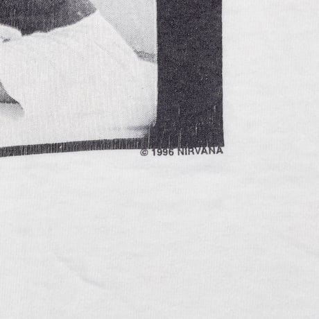 NIRVANA MEMBER PORTRAIT MONOCHROME WHITE  WILD OATS LARGE 8946