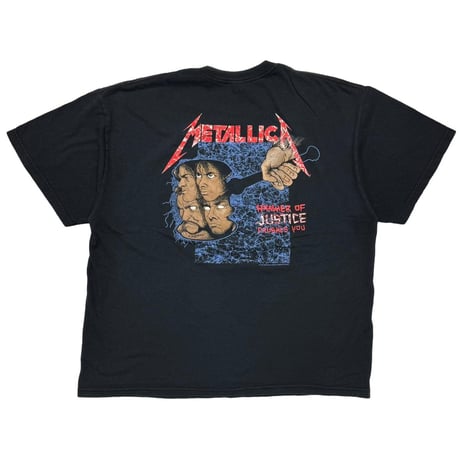 METALLICA AND JUSTICE FOR ALL HAMMER OF JUSTICE FITS XL 4617