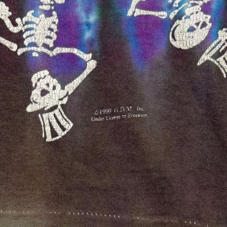GRATEFUL DEAD 1990 CIRCLE SKULL TIE DYE FITS LARGE 9396